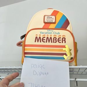 Loungefly Disney Vacation Club Exclusive Backspace